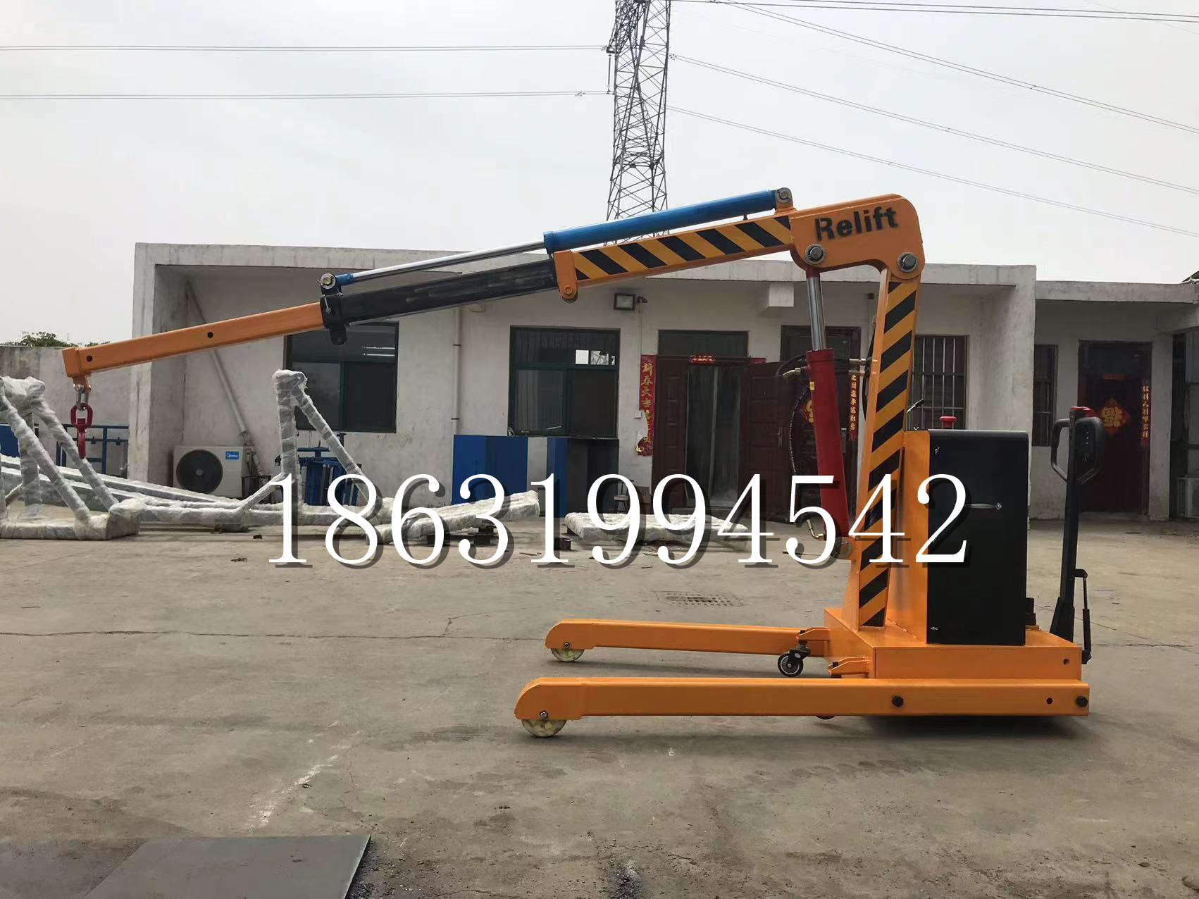 凉城县久征定做3吨三轮随车吊 农用园林绿化移树吊 平板工程用小吊机